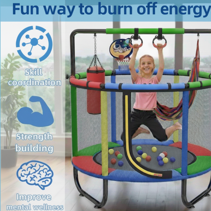 Lumye 8-in-1 Kids’ Trampoline