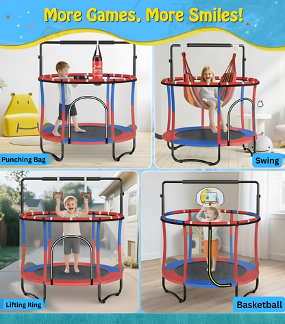 Lumye 8-in-1 Kids’ Trampoline