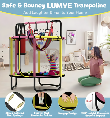 Lumye 8-in-1 Kids’ Trampoline
