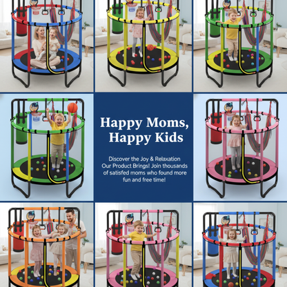 Lumye 8-in-1 Kids’ Trampoline