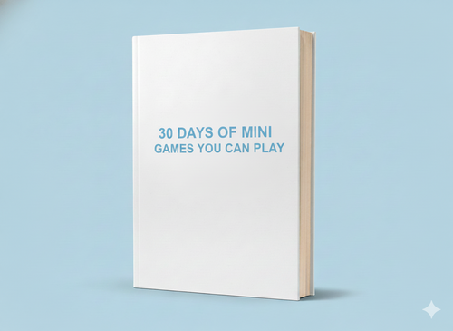 30 Days Of Mini Games Ebook